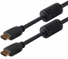 10ft High Speed HDMI® Male/Male 28AWG Cable with Ferrite Cores, Various Colors 10ft High Speed HDMI® Male/Male 28AWG Cable with Ferrite Cores, Various Colors