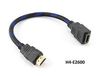 10in. HDMI v1.4 M/F Braided Net Jacket Video/Audio Extension Cable w/ Ethernet 10in. HDMI v1.4 M/F Braided Net Jacket Video/Audio Extension Cable w/ Ethernet