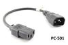 1ft Universal AC Power Distribution Unit Extension C13/C14 Cord / Cable
