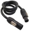 14AWG Stage Lighting Fixture Male to Female True1 PowerCon Power Cable