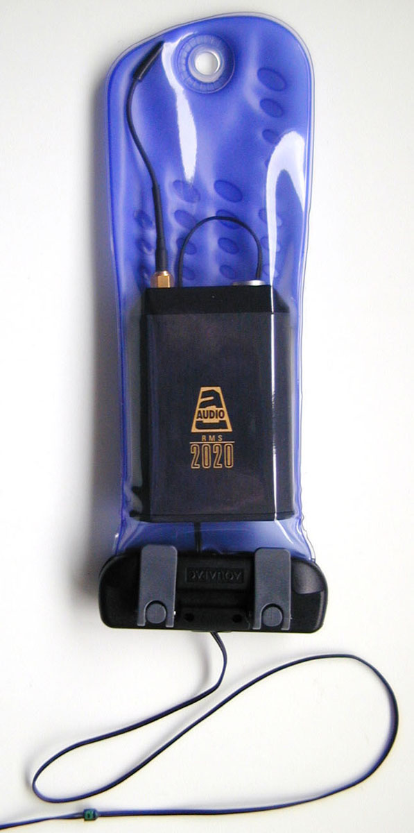 Aquapac Waterproof Radio Microphone Case Perfect for MP3 Players!
