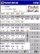 BizCalc for Pocket PC - Powerful, Easy to Learn Replacement for HP-12C Image - Click to enlarge