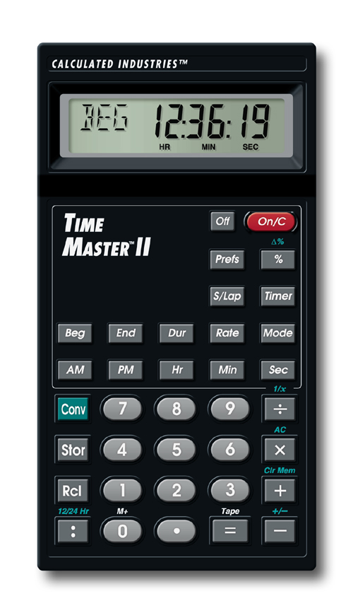 Calculated Industries Time Master II 9130 Time Calculator for Pilots