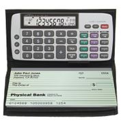 Datexx DB-413 Checkbook Calculator with Date/Time Image - Click to enlarge