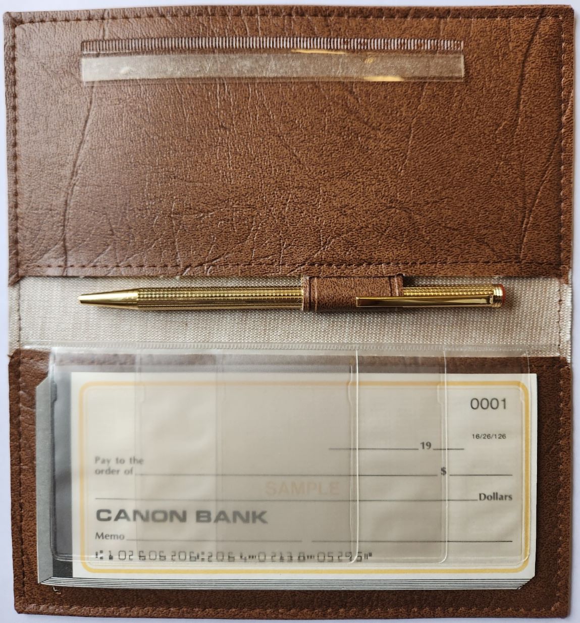 Original Canon Checkbook III Cover (Used)