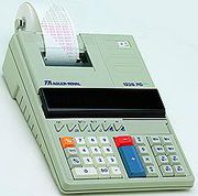 TA Adler-Royal 1228PD Plus 12 Digit 3.8 LPS Printing Calculator Image - Click to enlarge