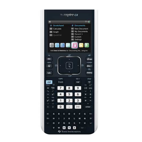 Texas Instruments TINspire CX Graphing Calculator and Teacher's