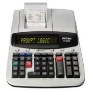 Victor PL8000 Prompt Logic 8.0 LPS Thermal Printing Calculator w/ 2-Color Display Image - Click to enlarge