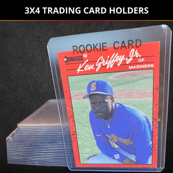 3x4 Top Loaders, Trading Card Holders