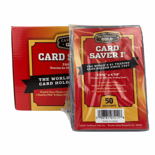 Card Saver 1 (Case/2,000) Cardboard Gold