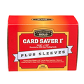CARD SAVER 1 Plus Sleeves (Case/2,000 w/ 2,000 soft sleeves)