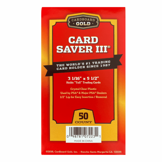 Soft Plastic Card Sleeves Pack Of 100 Cardboard Gold THICK Card Sleeves - Penny  Sleeves For Trading Cards Up To 130pt (Standard Size) Premium Card Sleeves