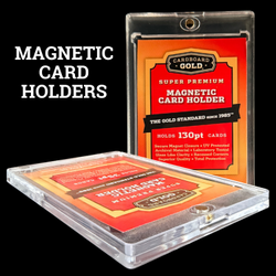 New from Cardboard Gold: Magnetic Card Holders!