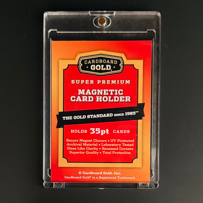 Super Premium Magnetic Trading Card Holder - 35 Point (Case/100)