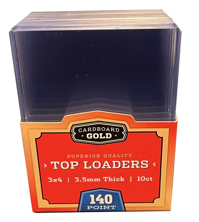 3 X 4 Premium 2.75 mm Thick Toploader - 108pt (10 per pack) - Polynex, Inc