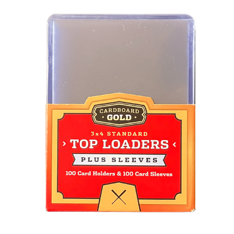 3x4 TopLoaders with Penny Sleeves, 100 Ct