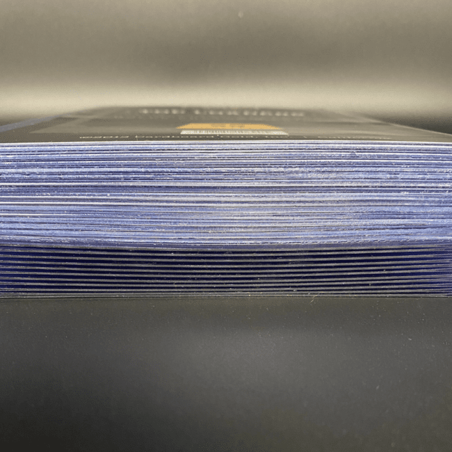 TopLoader 6x9 Photo Holder (Case/250) Cardboard Gold