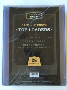 Top-Loader 8.5x11 Photo, Document, Certificate Holder (Case/250)