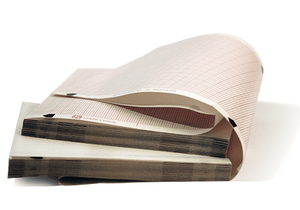 GE Chart Paper Archivist 30-Year Anti Fade Blank Header