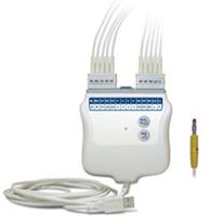 Burdick/Mortara Wired Acquisition Module AM12 with HA Banana Lead Wires for ELI EKGs