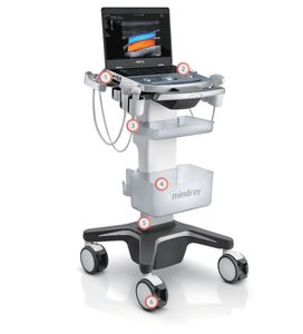 MINDRAY MT3 Mobile Trolley for MX7 Ultrasound
