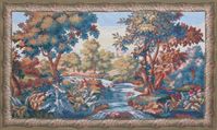 Harmony Verdure Classic Landscape Tapestry Wall Hanging, H41" x W69"