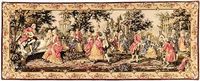 Society In The Park Tapestry Wall Hanging - Francois Boucher Art, H27" x W70"