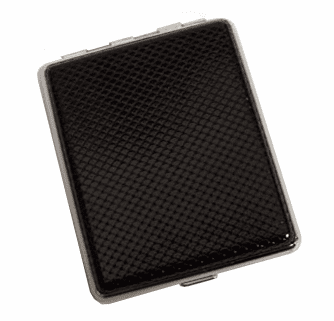 100's Double Sided Crush-Proof Leather Cigarette Case