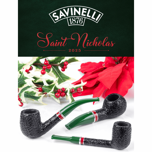 2025 Savinelli Limited Edition Saint Nicholas Christmas Pipe