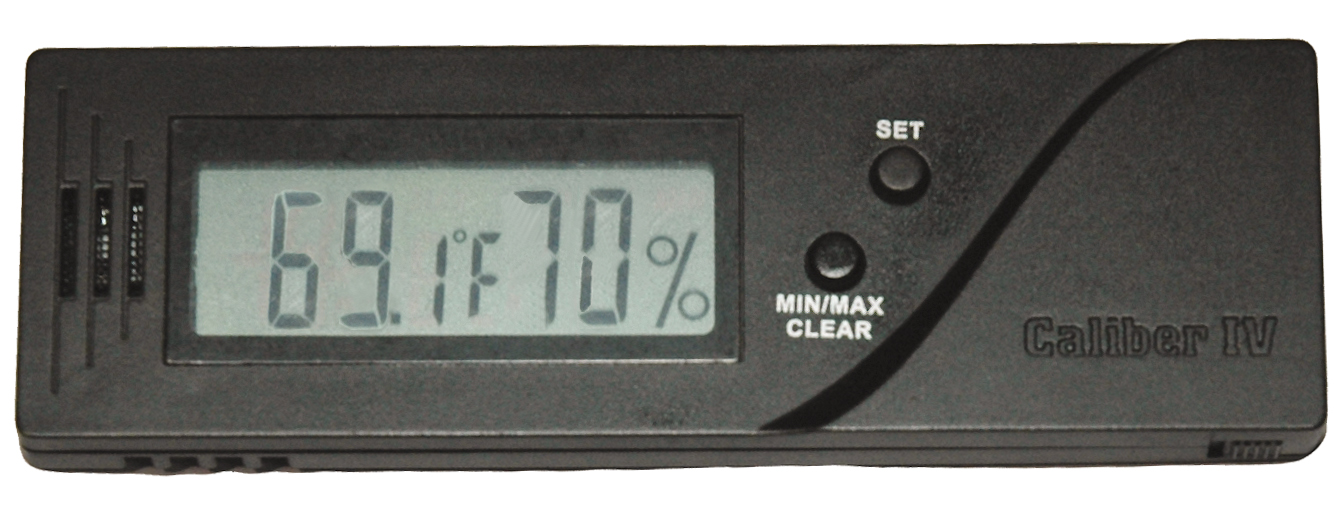 Caliber IV Digital Hygrometer & Thermometer