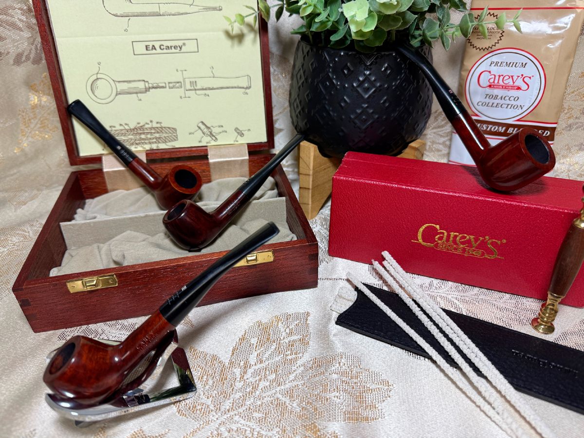 Carey Magic Inch Cherry Smooth Featherlight Pipe