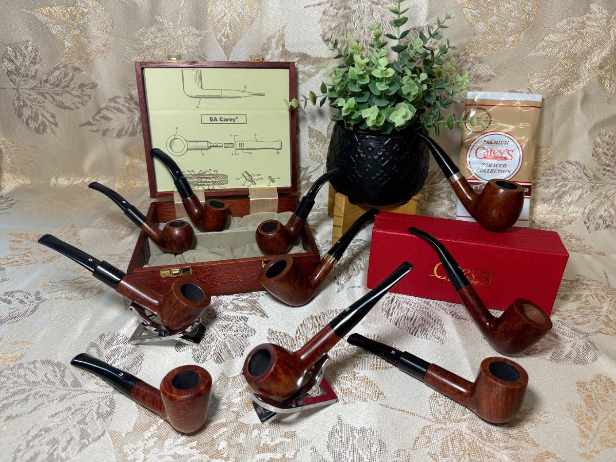Carey Magic Inch Honey Brown Smooth Pipe