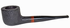 Carey Magic Inch Pipe - Straight Black Rustic Super Bowl IV