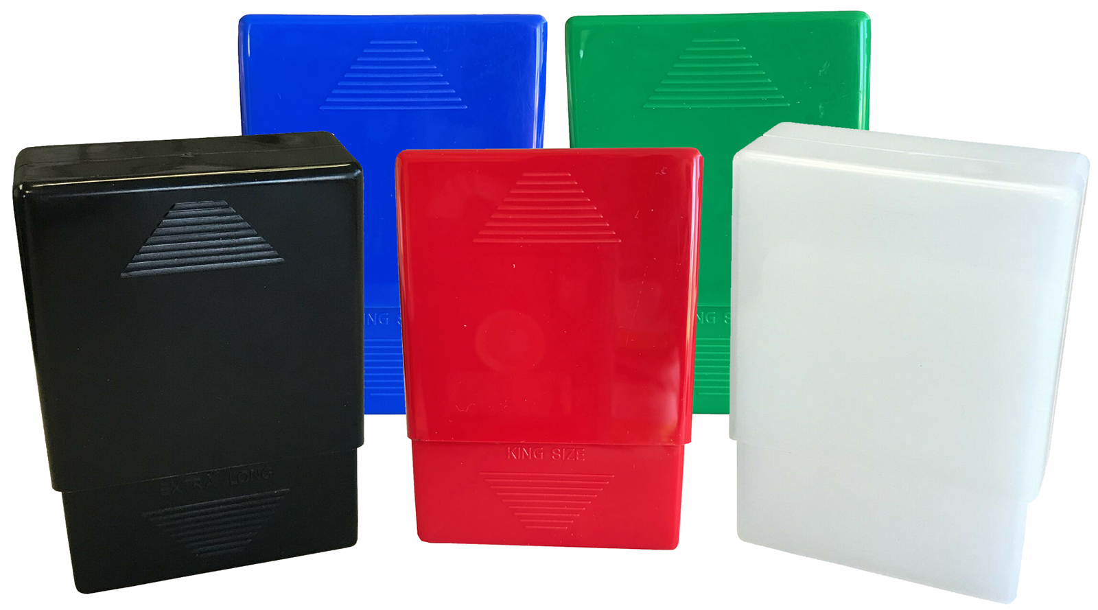 CrushProof Plastic 2 Piece Cigarette Case for King Size & 100's