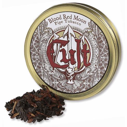 Cult Blood Red Moon Pipe Tobacco Tin