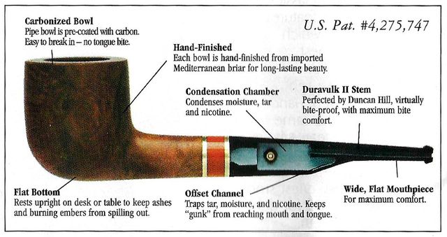 duncan tobacco Duncan Hill Aerosphere Pipes