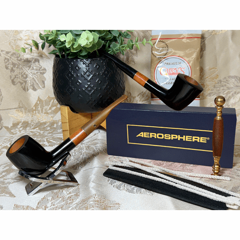 Duncan Hill Aerosphere Solid Black Pipe