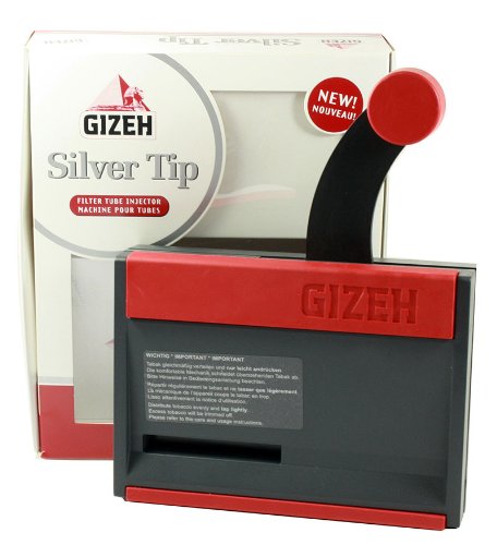 Gizeh Silver Tip Filter Tube Injector Machine Makes King Size RYO Cigarettes