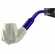 Mini Hand White Genuine Block Turkish Meerschaum Smoking Pipe With Case