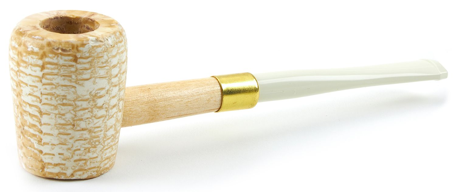 Missouri Meerschaum Riverboat Gambler Straight Corn Cob Pipe