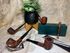 Non System Brown Carved Pipe