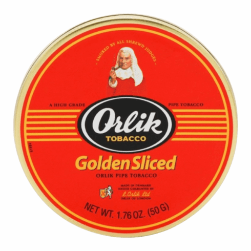 Orlik Golden Sliced Pipe Tobacco - 1.75 oz Tin