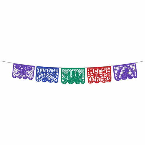 CHRISTMAS PLASTIC<br>13 Ft. MEDIUM Banner<br>