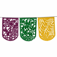 COSECHA * HARVEST <br> SUKKOT * 7 Species <br> PLASTIC BANNER