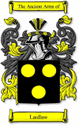 Laidlaw Code of Arms English Family Shield