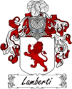 Lamberti Family Coat of Arms - Italian