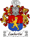 Lambertini Family Coat of Arms - Italian