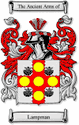 Lampman Code of Arms English Family Shield