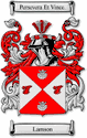 Lamson Code of Arms English Family Shield