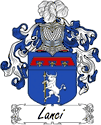 Lanci Family Coat of Arms - Italian